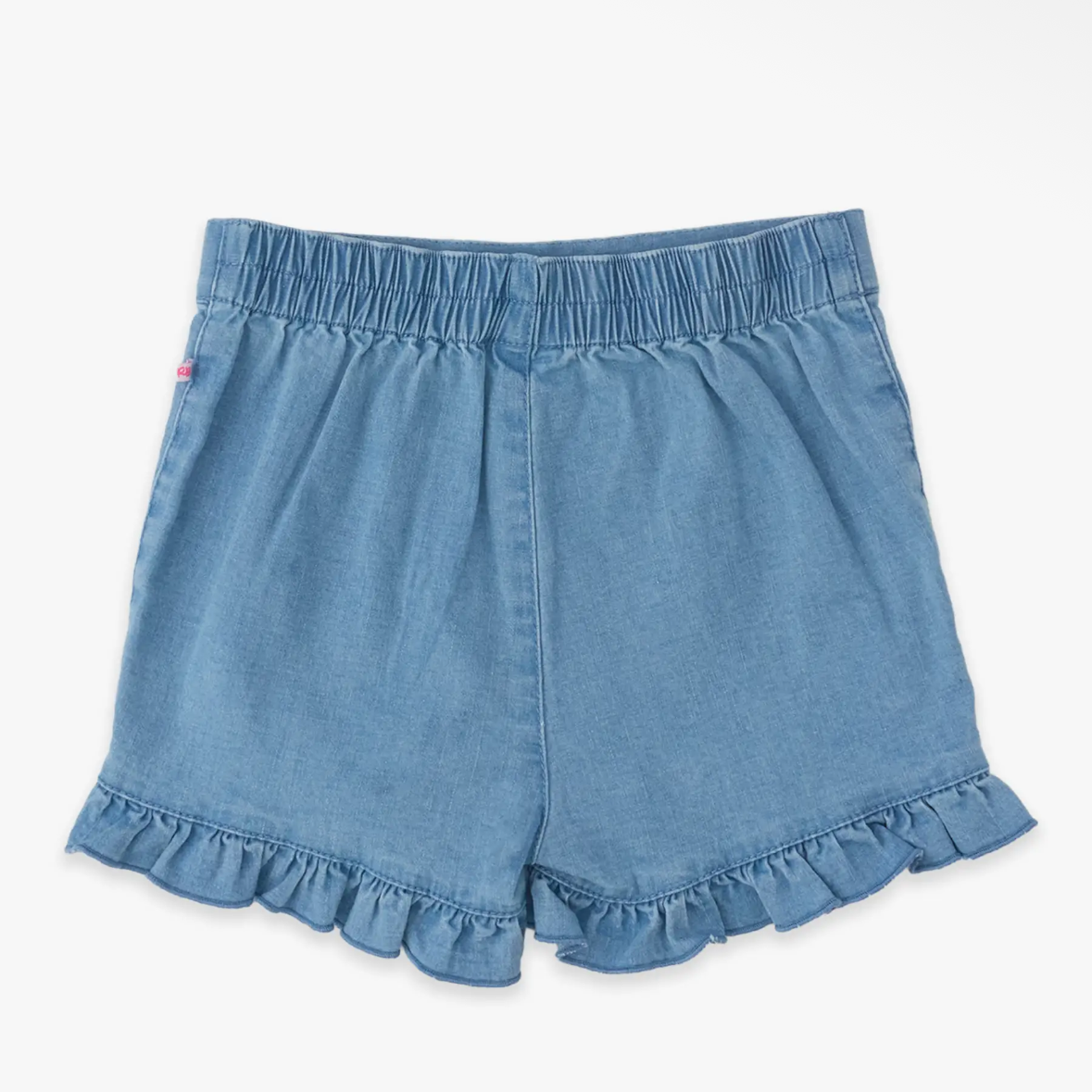 Light Wash Denim
Ruffled Jean Skort, Toddler