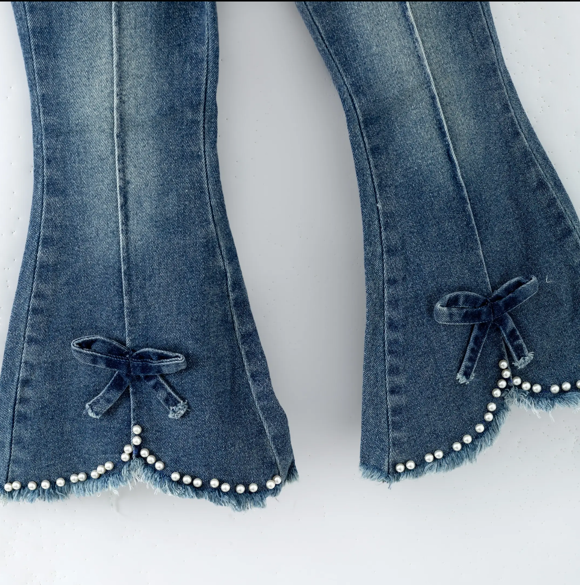 Pearl Denim Flares Toddler Jeans