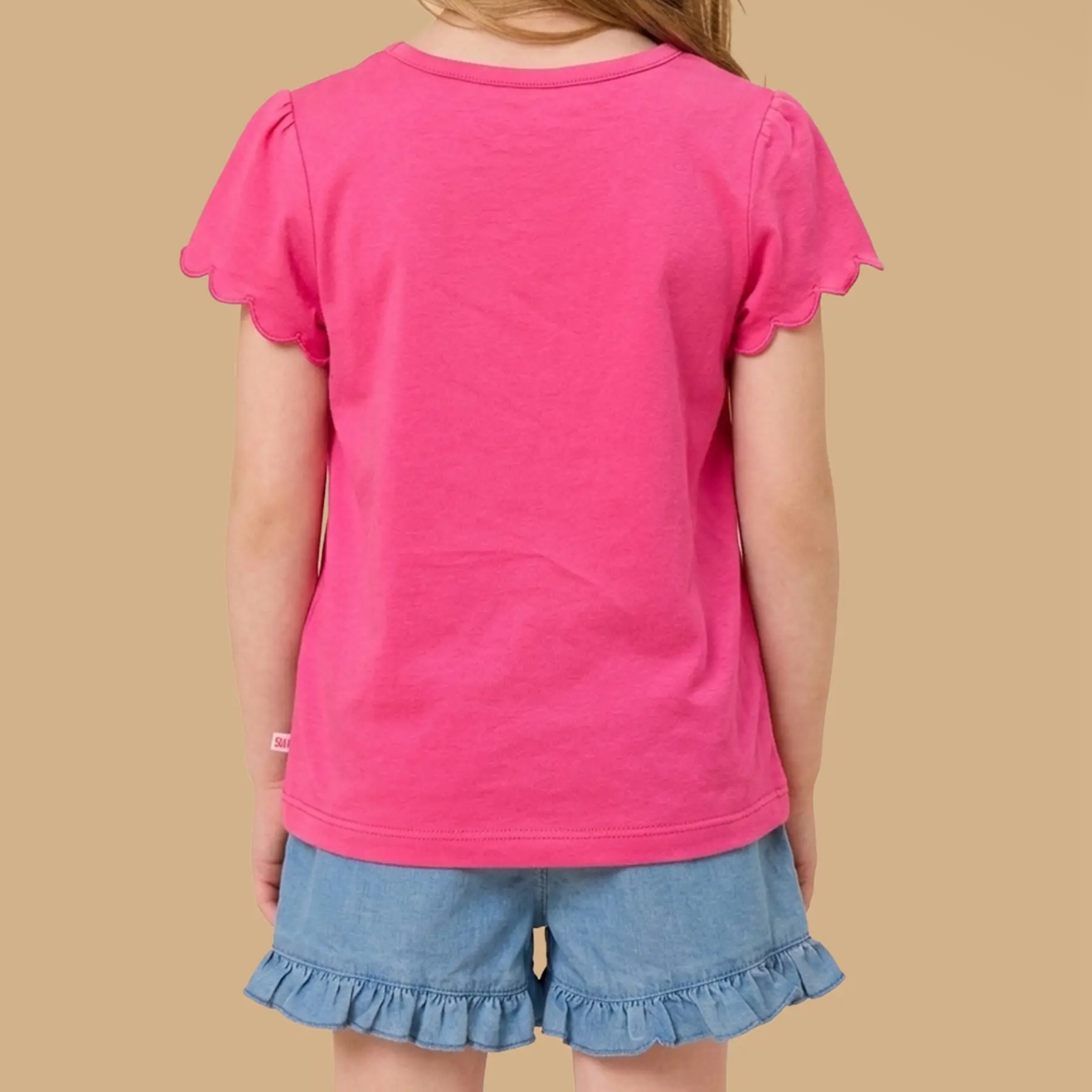 Light Wash Denim
Ruffled Jean Skort, Toddler
