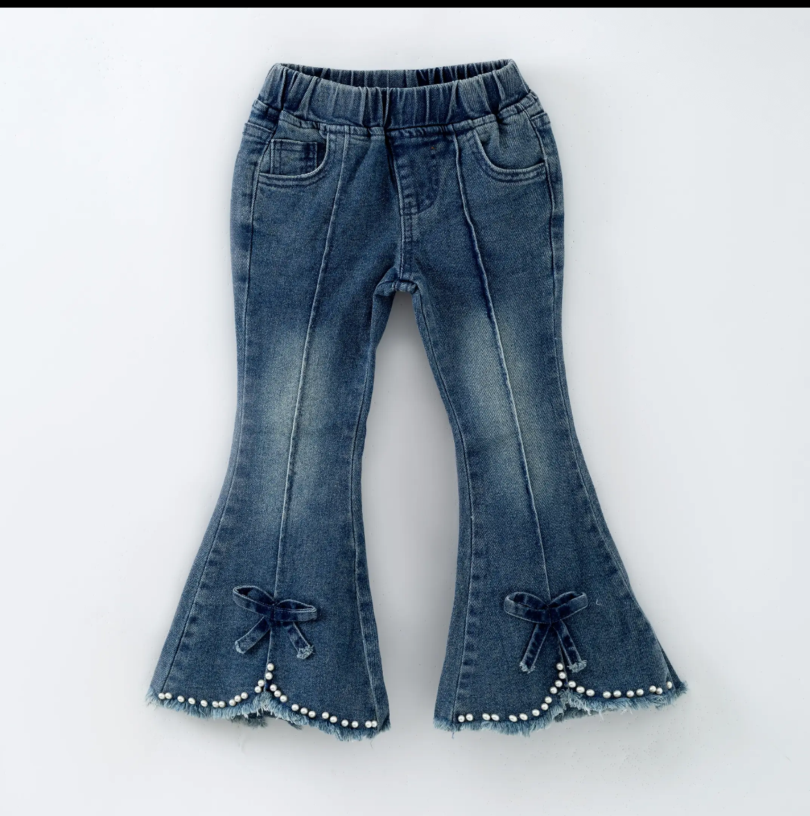 Pearl Denim Flares Toddler Jeans