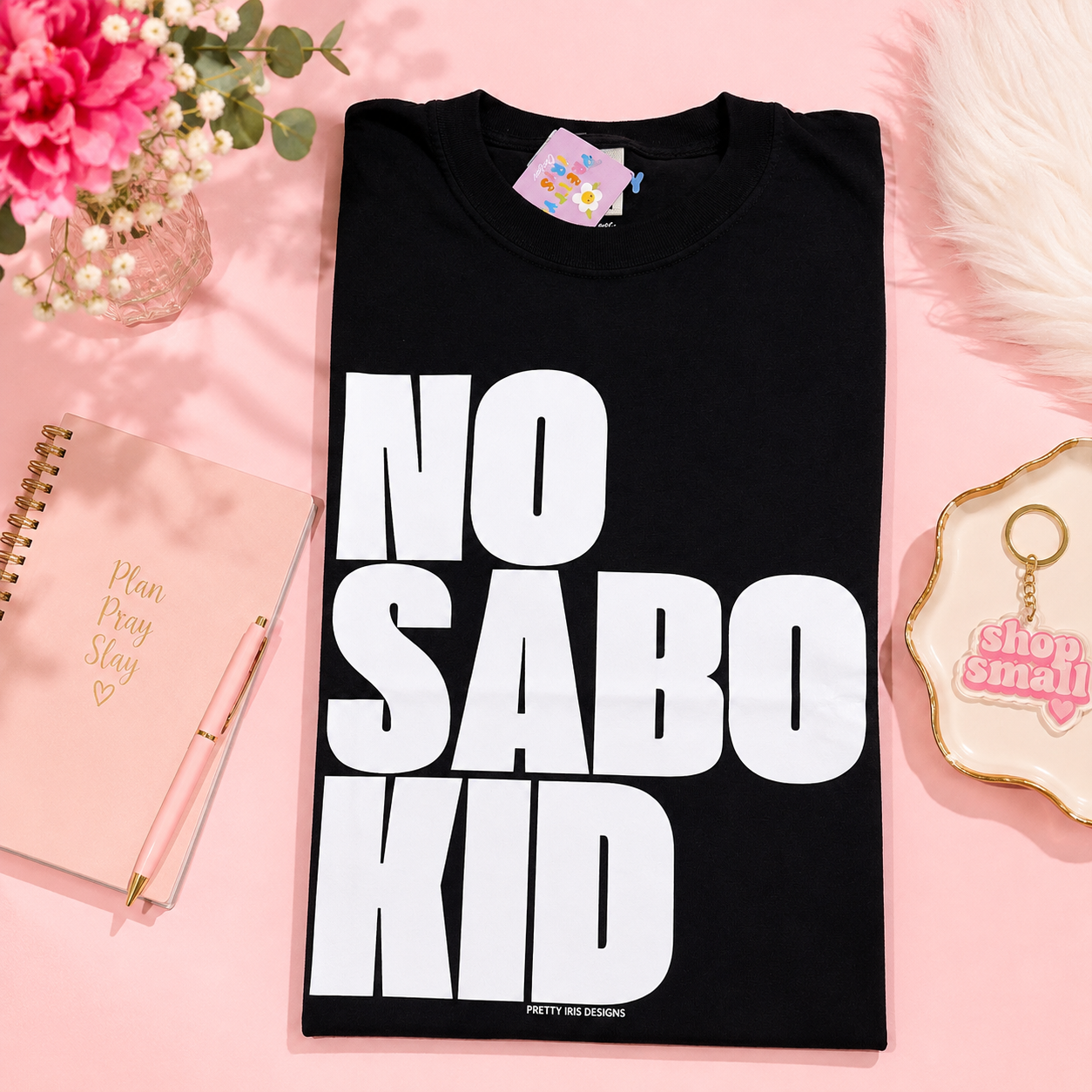 No Sabo kid, Black YOUTH T-shirt