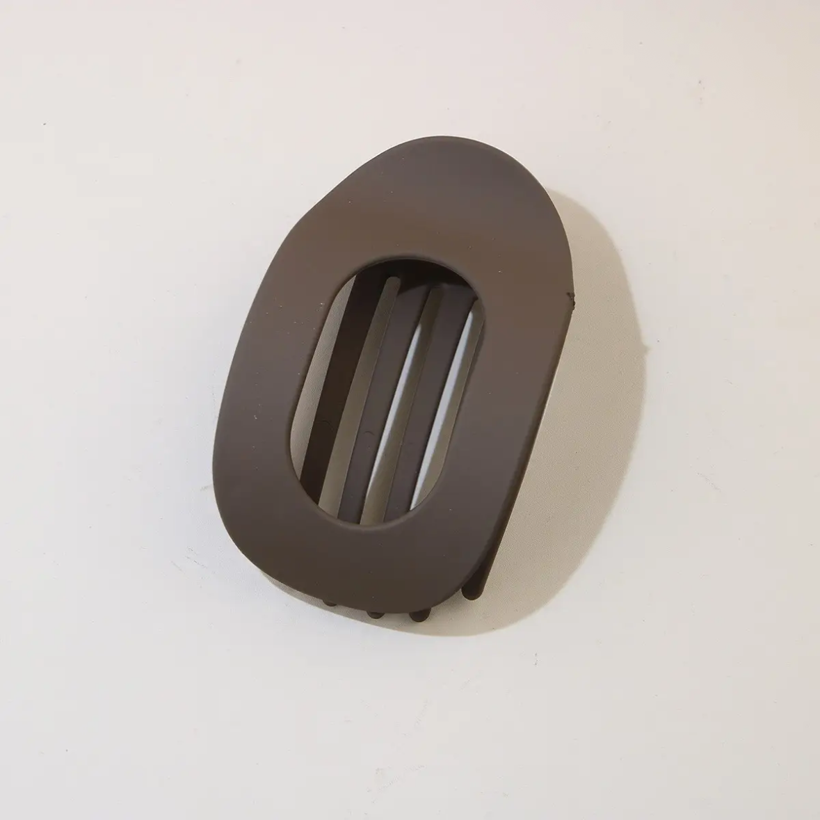 Oval Flat Hair Clip For Women, Strong Grip