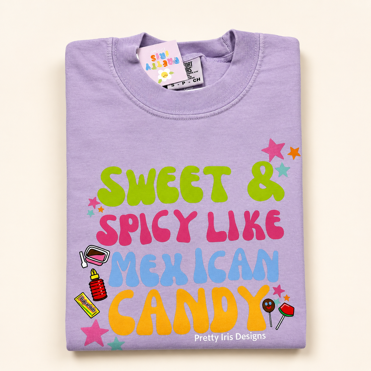 Sweet & Spicy like Mexican Candy Adult Purple T-Shirt