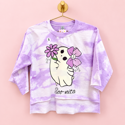 Boo-Nita Crop Sweatshirt