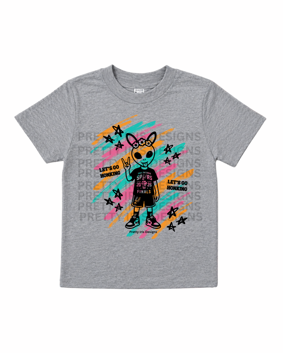 Alien spurs gray toddler T-Shirt
