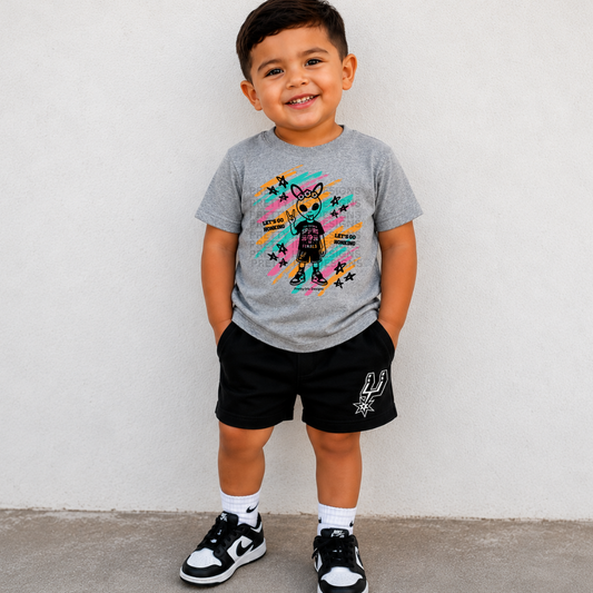 Alien spurs gray toddler T-Shirt