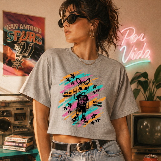 Alien Spurs women’s Crop T-shirt ￼
