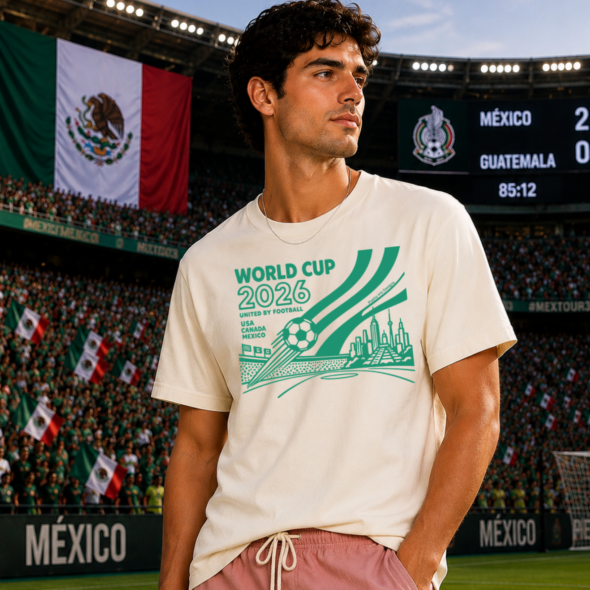 World Cup Soccer unisex Adult T-Shirt