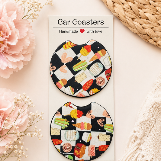 Mexican Snacks Car coasters